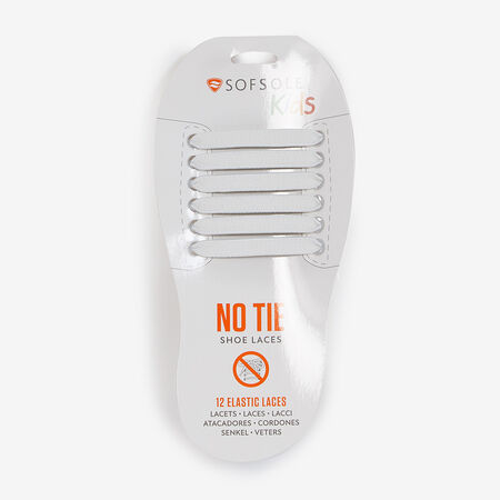 SOFSOLE LACETS ELASTIQUES KIDS X12 BLANC MIXTE