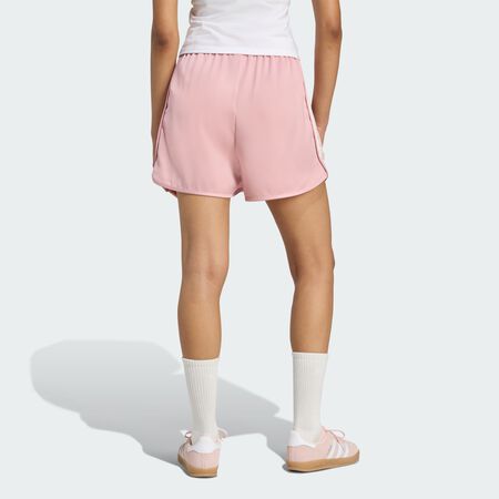 ADIDAS ORIGINALS Short 3 bandes volants satin adidas Originals Wonder Mauve FEMME