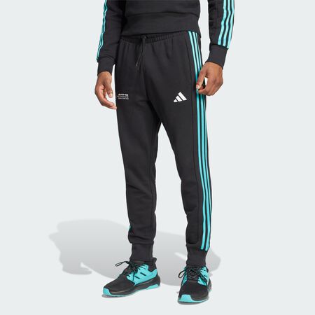 ADIDAS PERFORMANCE PANTALON MERCEDES - AMG PETRONAS FORMULA ONE TEAM DNA Black / White HOMME