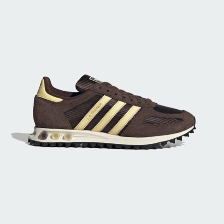 ADIDAS ORIGINALS LA TRAINER OG BROWN/YELLOW WOMEN