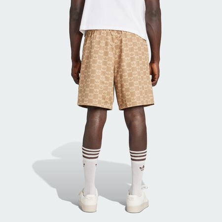 ADIDAS ORIGINALS Short en maille Monogram coupe classique Cardboard HOMME