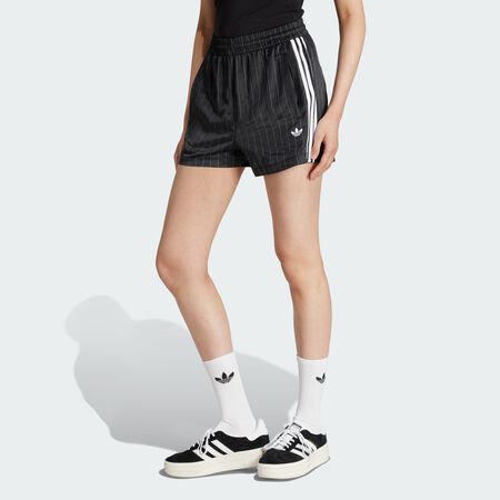 ADIDAS ORIGINALS Short satin fines rayures adidas Originals Black FEMME