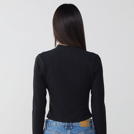 NIKE CARDIGAN CHILL KNIT BLACK WOMEN