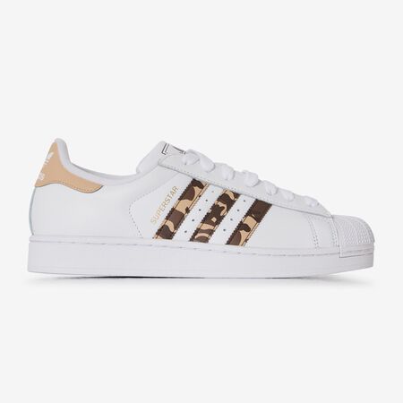 SUPERSTAR II CAMO : BLANC/KAKI