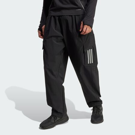 ADIDAS PERFORMANCE MERCEDES - PANTALON AMG PETRONAS FORMULA ONE TEAM MECANICS Black / Reflective Silver HOMME