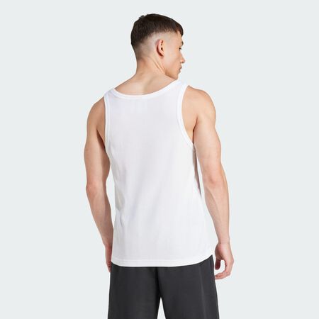 ADIDAS ORIGINALS Trefoil Essentials Tank Top White MEN