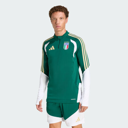 ADIDAS PERFORMANCE Haut d’entraînement Italie 26 Tiro Collegiate Green HOMME