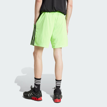 ADIDAS ORIGINALS Shorts Teamgeist Adicolor Signal Green / Black HOMME