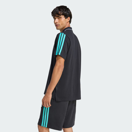 ADIDAS PERFORMANCE POLO MERCEDES - AMG PETRONAS FORMULA 1 TEAM DNA Black / Semi Mint Rush HOMME