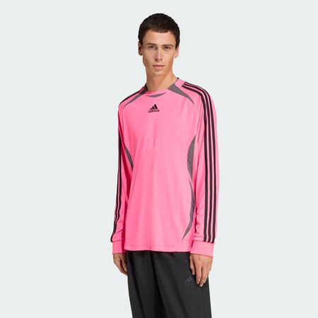 ADIDAS ORIGINALS Teamgeist Adicolor Long Sleeve Tee Lucid Pink / Black MEN