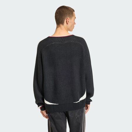 ADIDAS ORIGINALS PULL ADICOLOR BLOKECORE UNISEXE Black MIXTE