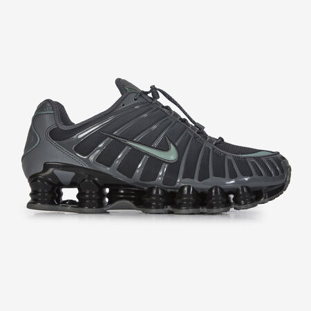 NIKE shox SHOX TL NOIR/GRIS/VERT HOMME