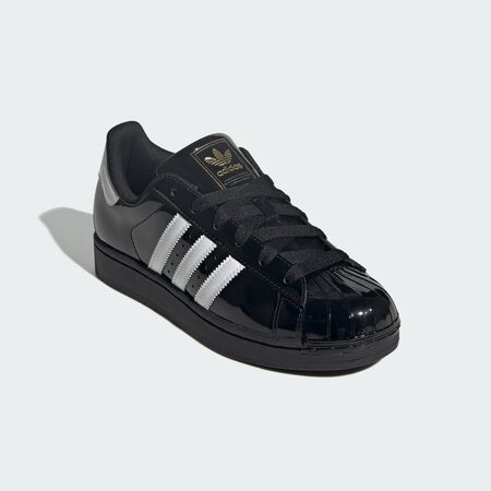 ADIDAS ORIGINALS superstar SUPERSTAR II PATENT NOIR/BLANC FEMME