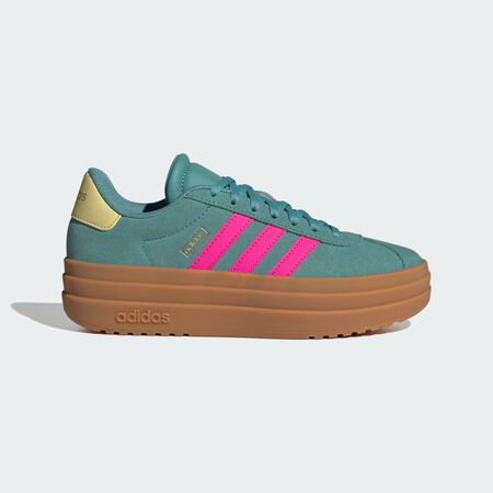 ADIDAS SPORTSWEAR Chaussure VL Court Bold Powder Teal / Shock Pink / Powder Yellow JUNIOR