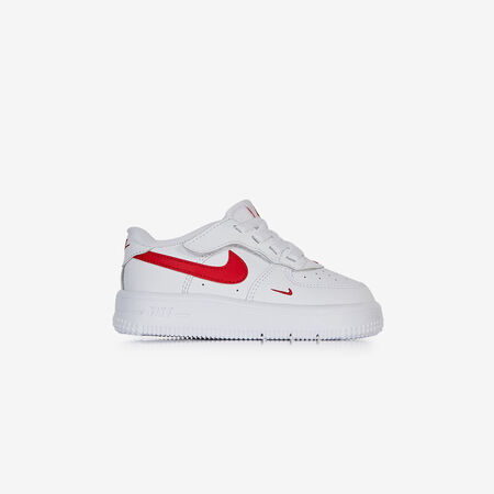 AIR FORCE 1 LOW : BLANC/ROUGE