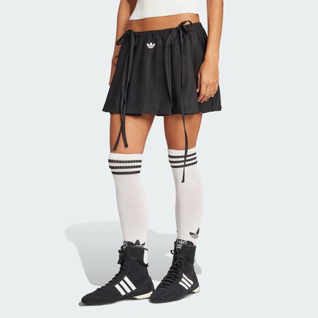 ADIDAS ORIGINALS Ribbon Mini Skirt Black WOMEN