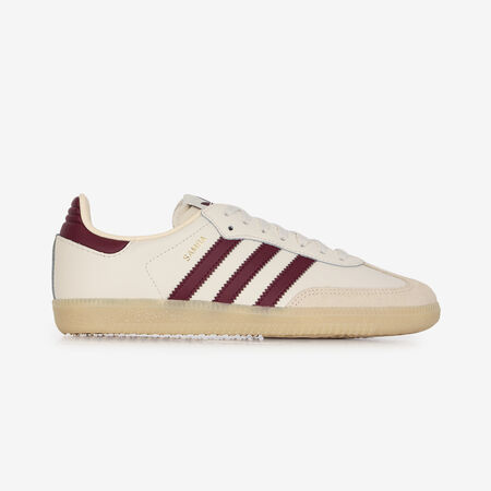 ADIDAS ORIGINALS samba SAMBA OG BEIGE/ROUGE JUNIOR