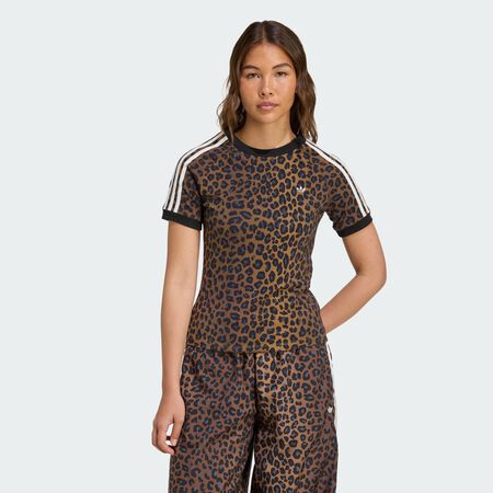 ADIDAS ORIGINALS T-shirt Cali léopard Multicolor FEMME
