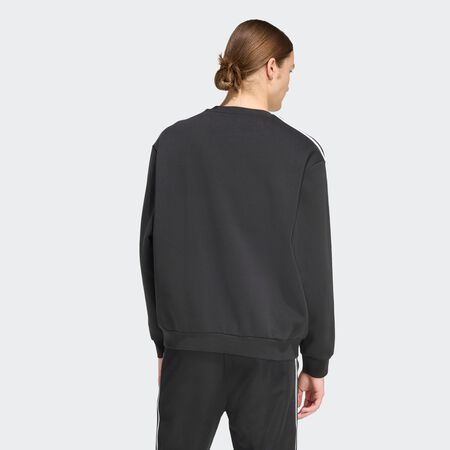ADIDAS ORIGINALS ADICOLOR 3-STRIPES OVERSIZED CREWNECK Black MEN