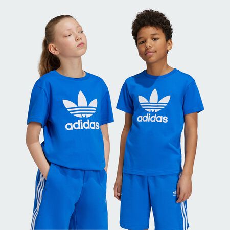 ADIDAS ORIGINALS Adicolor Trefoil Tee Kids Blue TODDLERS