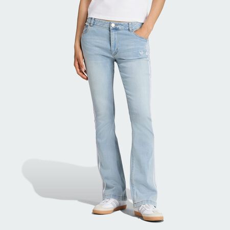 ADIDAS ORIGINALS Pantalon denim LR slim Adilenium Season 4 Teamgeist Light Blue FEMME