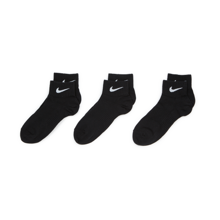 NIKE CHAUSSETTES X3 QUARTER NOIR MIXTE