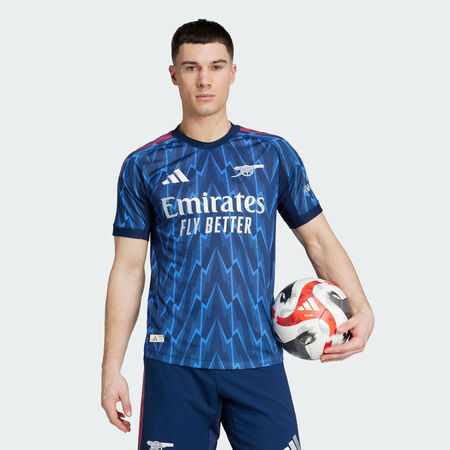 ADIDAS PERFORMANCE Maillot Extérieur Arsenal 25/26 Authentique Night Indigo / Matte Silver HOMME