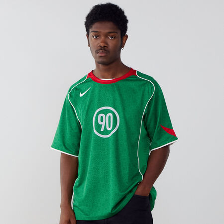 NIKE JERSEY T90 ENERGY VERT/ROUGE HOMME
