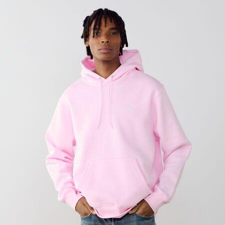 HOODIE CLUB SMALL LOGO : ROSE