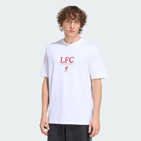 ADIDAS PERFORMANCE Liverpool FC Seasonal Graphic Tee White MEN