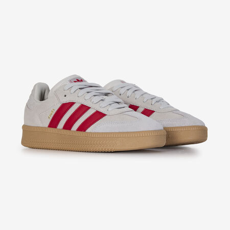 ADIDAS ORIGINALS samba SAMBA XLG SUEDE GRIS/ROUGE JUNIOR