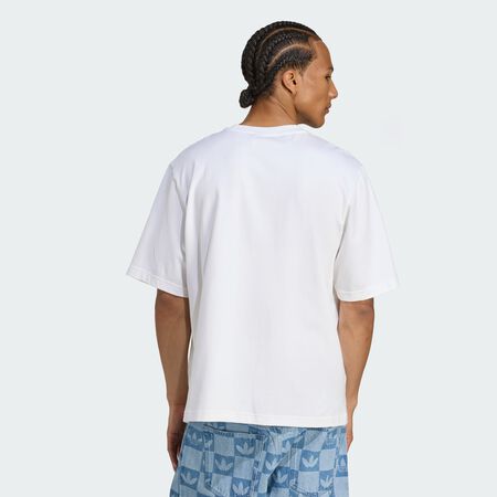 ADIDAS ORIGINALS Leo Oversized Tee White MEN