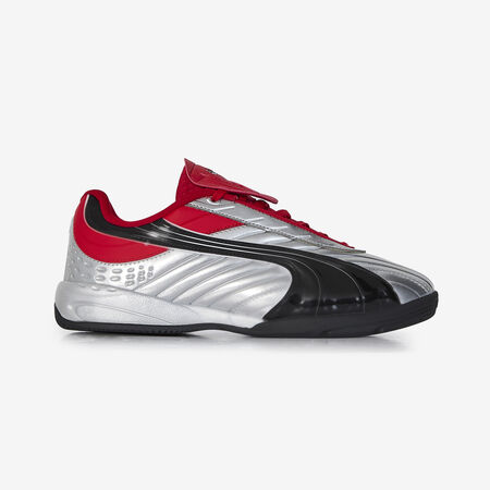 PUMA V-S2 ARGENT/ROUGE JUNIOR