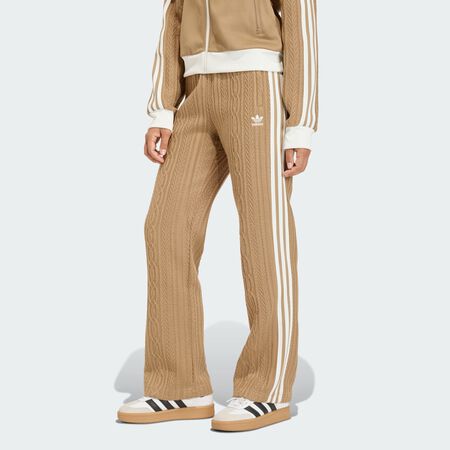 ADIDAS ORIGINALS ADIDAS ORIGINALS KNIT CLASSIC TRACK TROUSERS Cardboard WOMEN