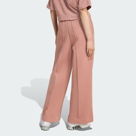 ADIDAS ORIGINALS Pantalon ample 3 bandes décalées Warm Clay FEMME