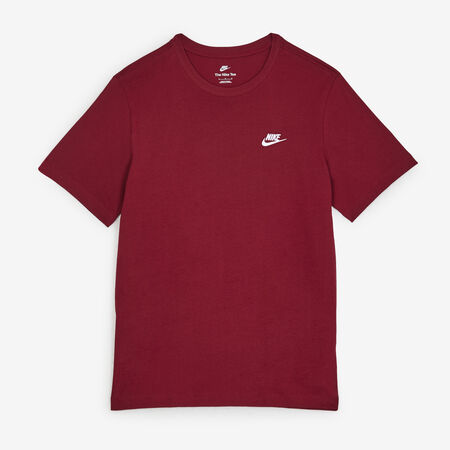 TEE SHIRT CLUB : BORDEAUX/BLANC