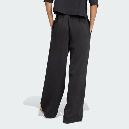 ADIDAS ORIGINALS Pantalon molleton jambes larges Essentials Black FEMME