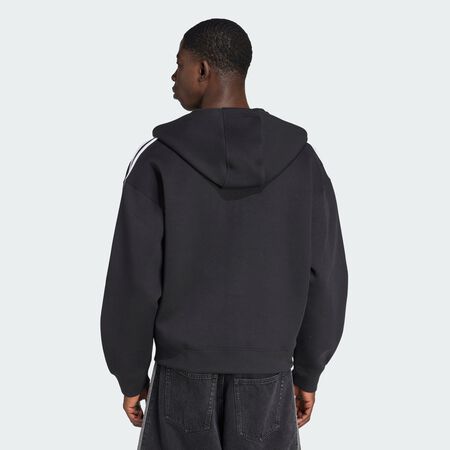 ADIDAS ORIGINALS adidas Adicolor Spacer Oversized Hoodie Black MEN