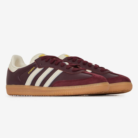 ADIDAS ORIGINALS samba SAMBA OG BORDEAUX/BEIGE FEMME