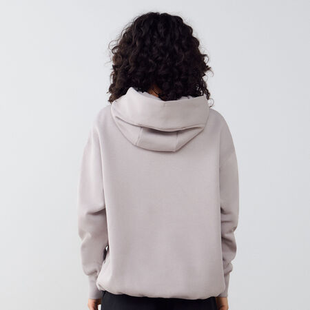 NIKE HOODIE PHOENIX LONG OVERSIZED GRIS FEMME