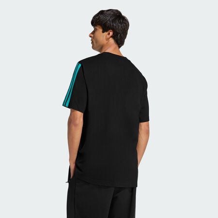 ADIDAS PERFORMANCE T-SHIRT MERCEDES - AMG PETRONAS FORMULA 1 TEAM DNA Black / Semi Mint Rush HOMME