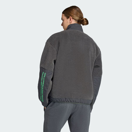 ADIDAS ORIGINALS Mercedes - AMG Petronas Formula One Team Premium Sweat Half-Zip Fleece Dgh Solid Grey MEN