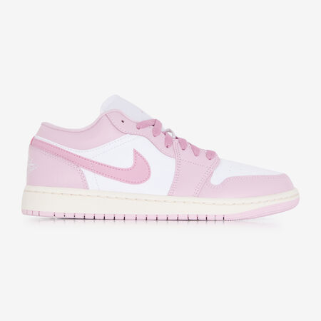 AIR JORDAN 1 LOW : BLANC/ROSE
