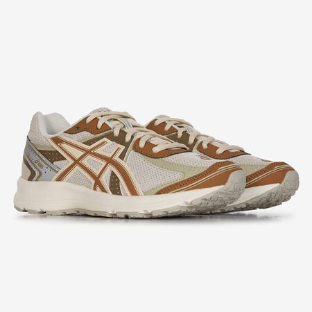 ASICS JOG 100S BEIGE/MARRON HOMME