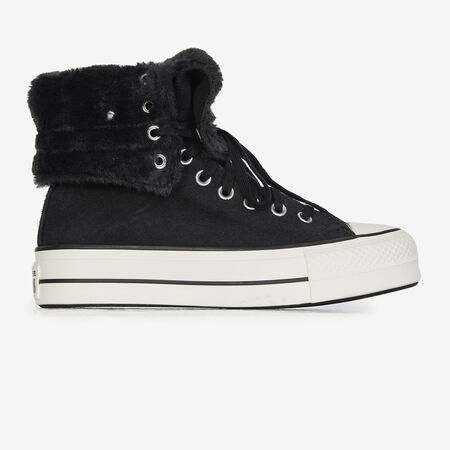 CONVERSE chuck taylor all star CTAS FOLD-OVER LIFT NOIR FEMME