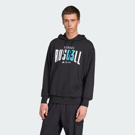 ADIDAS ORIGINALS Mercedes - AMG Petronas Formula One Team George Russell Hood Black MEN