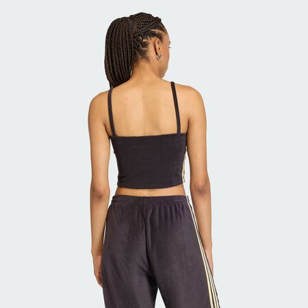 ADIDAS ORIGINALS DÉBARDEUR TISSU ÉPONGE Black FEMME