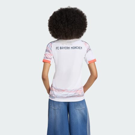 ADIDAS PERFORMANCE Maillot Extérieur FC Bayern 25/26 White FEMME