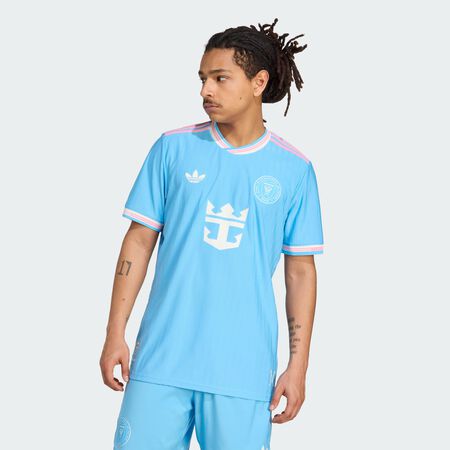 ADIDAS PERFORMANCE Maillot authentique Inter Miami CF 25/26 Third Semi Blue Burst HOMME