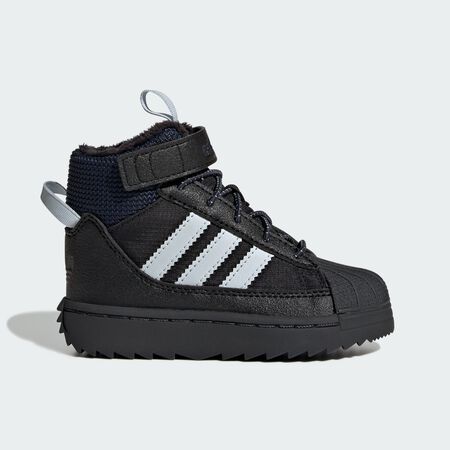 Chaussure Superstar Winter Trek Enfants : Core Black / Halo Blue / Carbon